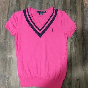 Tennis top Ralph Lauren Sport Sz M Hot Pink